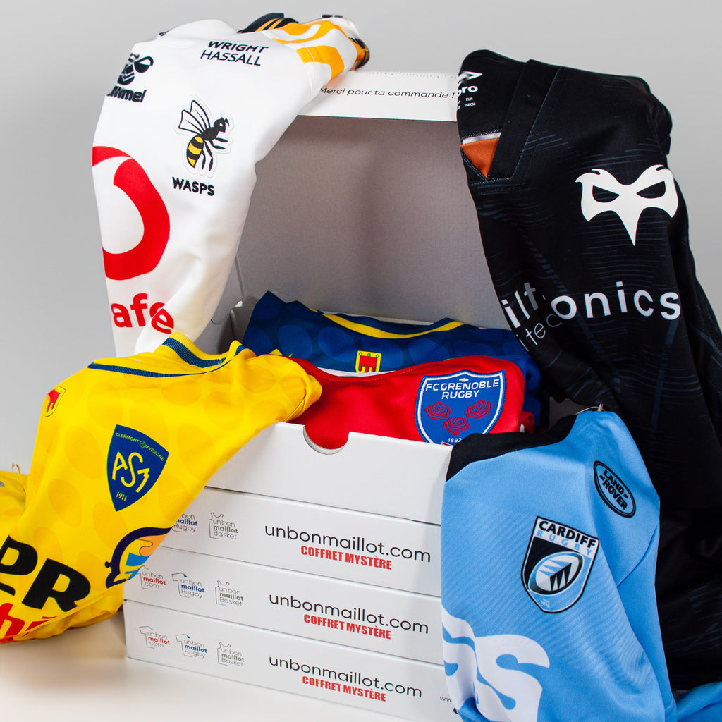 A caixa mistério de camisolas de râguebi 🏉