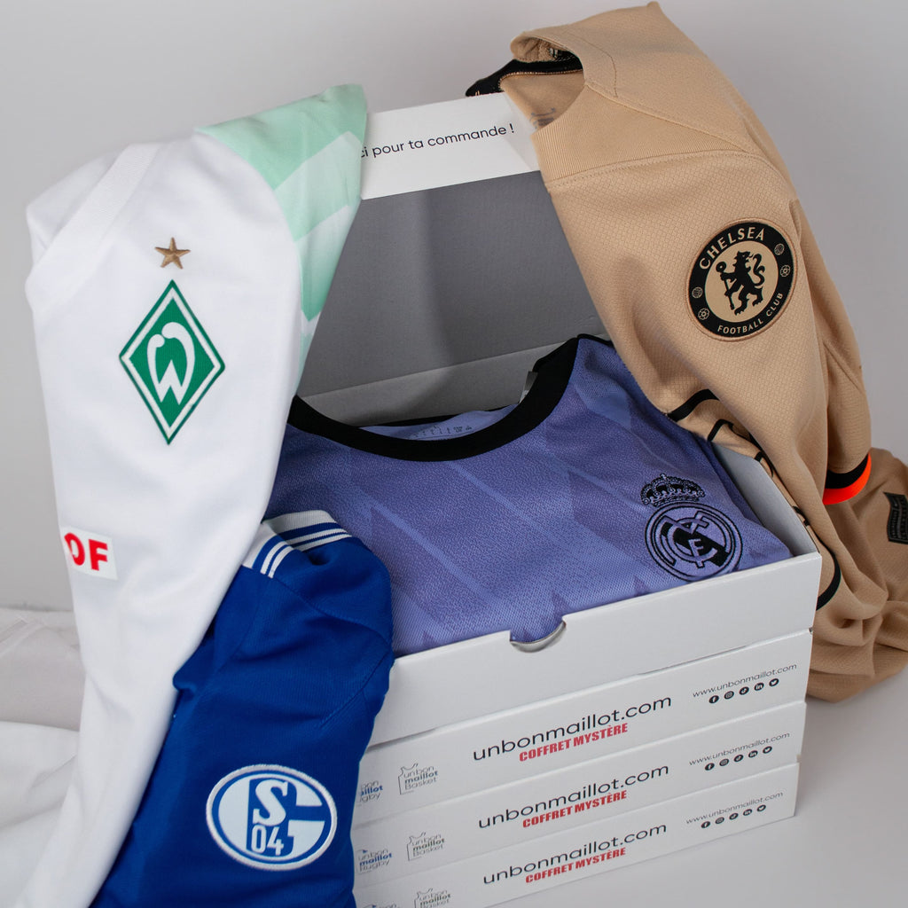 A caixa mistério de camisolas de futebol 👕