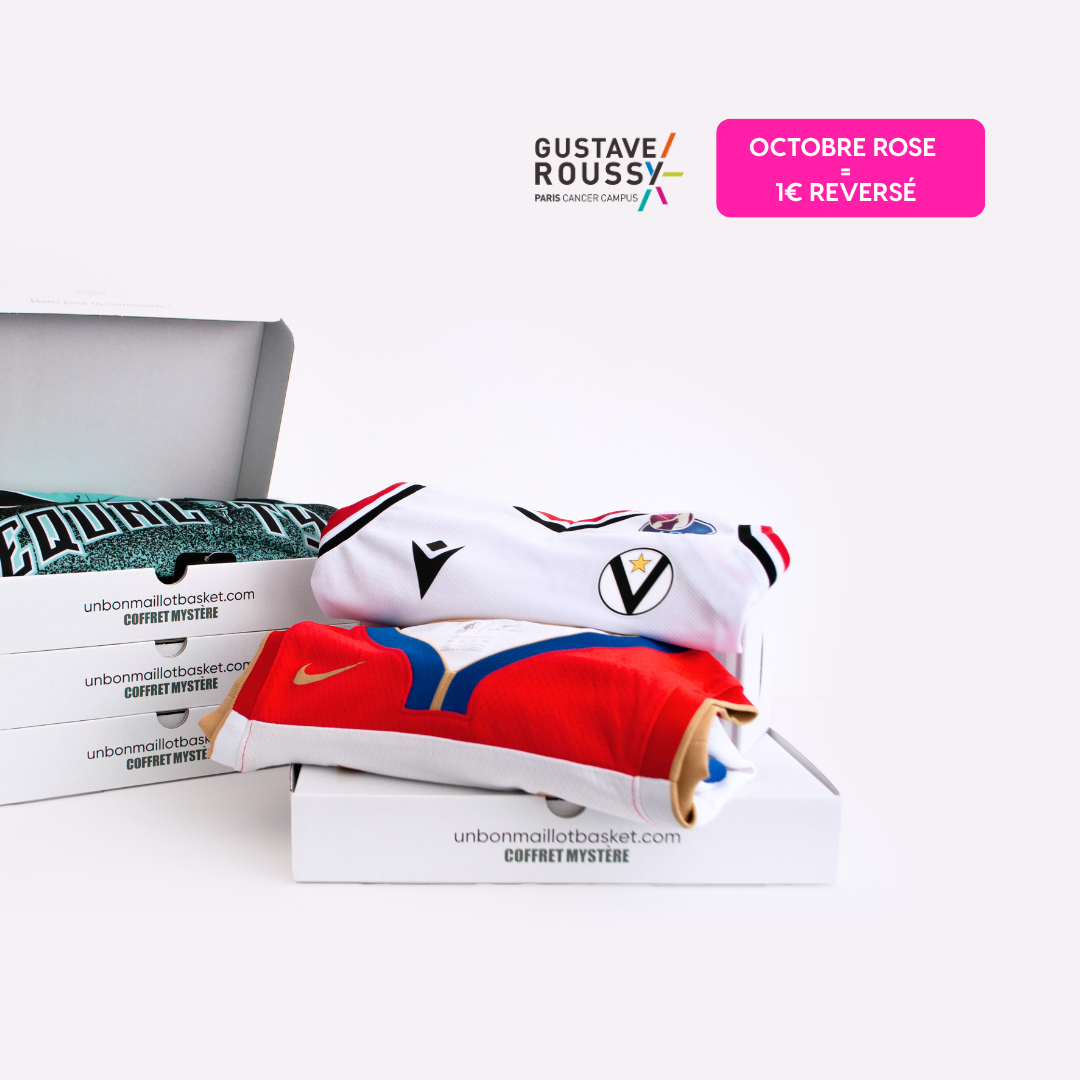 A box de camisolas mistério de Basquetebol para mulher 👩 👕