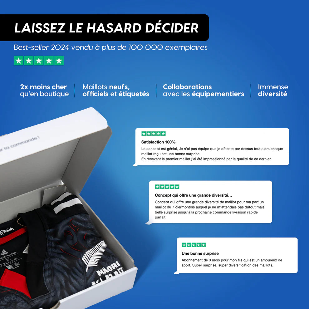 La box débardeur mystère rugby 🏉