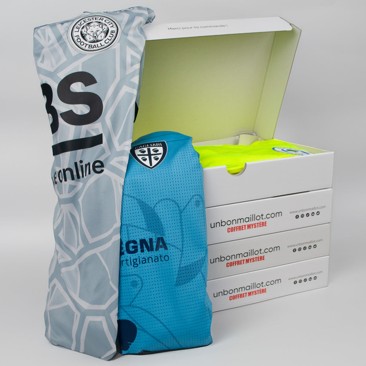 A caixa mistério de camisola de guarda-redes para criança 🧤
