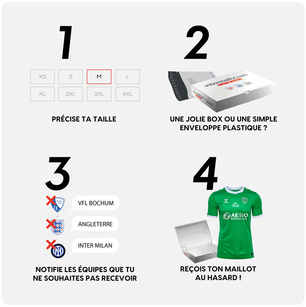 A caixa mistério de camisolas de futebol - Mulher 👕